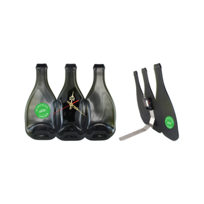 COLLIO III  Zegar + stojak INOX